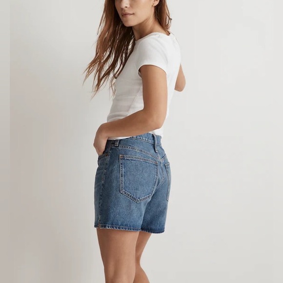 Madewell Relaxed Mid-Length Denim Shorts
 Size 31 - Picture 6 of 12